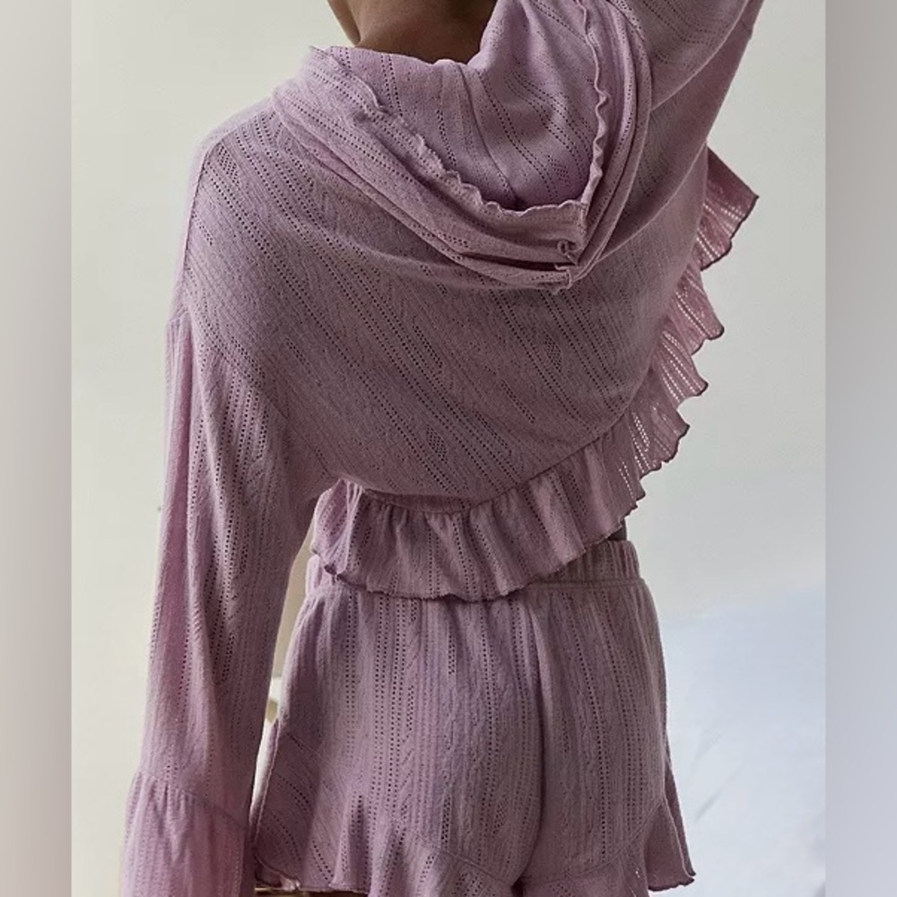 Out From Under Lizzie Hooded Long Sleeve Top